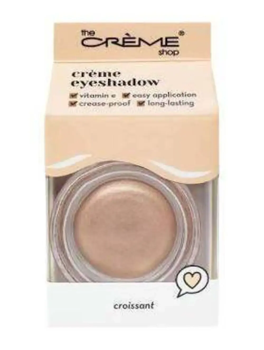 The Crème Shop Crème Eyeshadow in Croissant